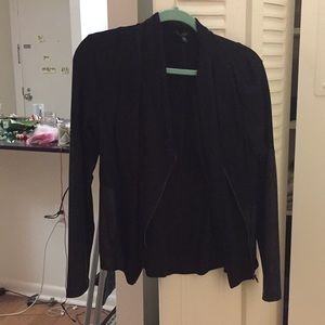 Black Jacket with sparkly sleeves